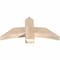 Ekena Millwork Bellingham Smooth Timber Gable Bracket, Douglas Fir, 36"W x 18"H x 3 1/2"D x 5 1/2"F, 12/12 Pitch GBW036X18X0406BEL00SDF - alternate 4